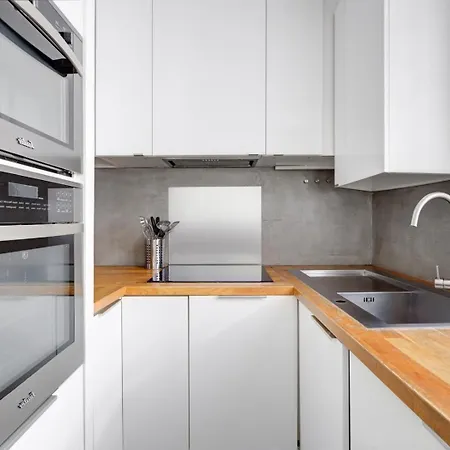 Bnbnook - Stylish 2br - Pompidou & De Apartman Párizs