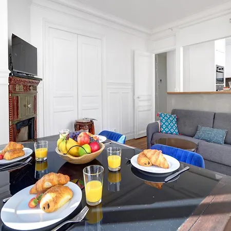Bnbnook - Stylish 2br - Pompidou & De * Párizs